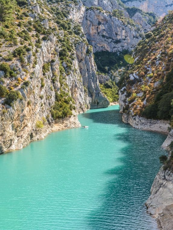 Camping près des Gorges du Verdon, le plus grand canyon d'Europe