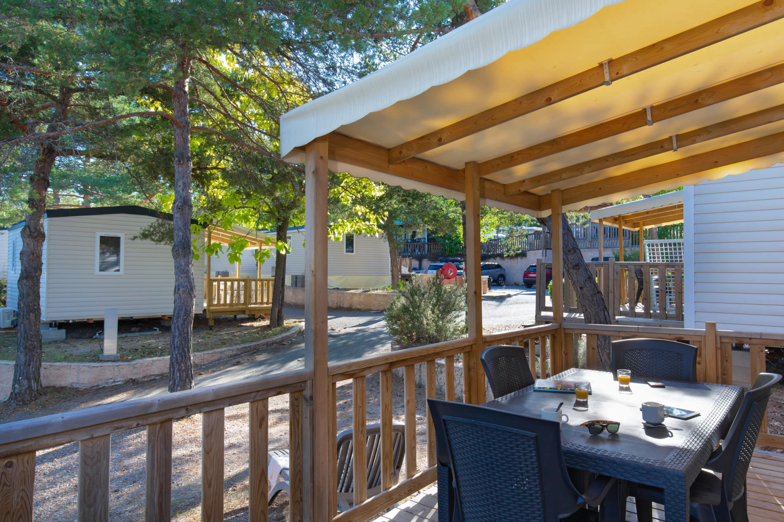 Mobil homes Cézanne terrasse