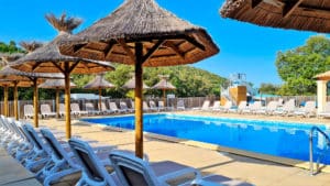 Espace aquatique du camping La Pinède dans le Verdon