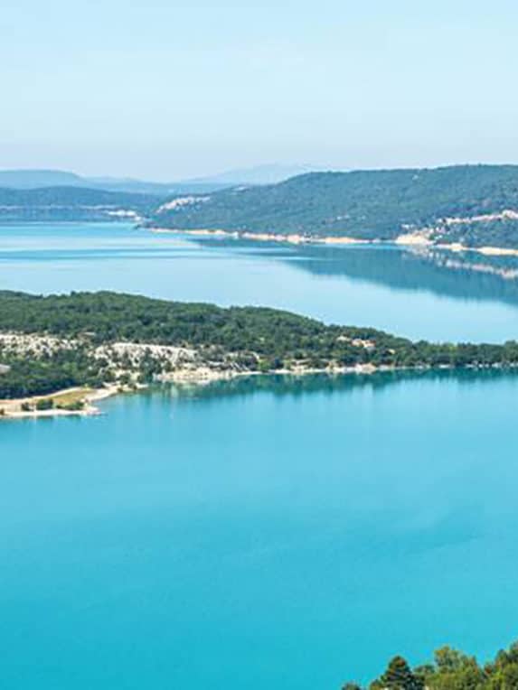 Lac de Sainte-Croix près du Camping