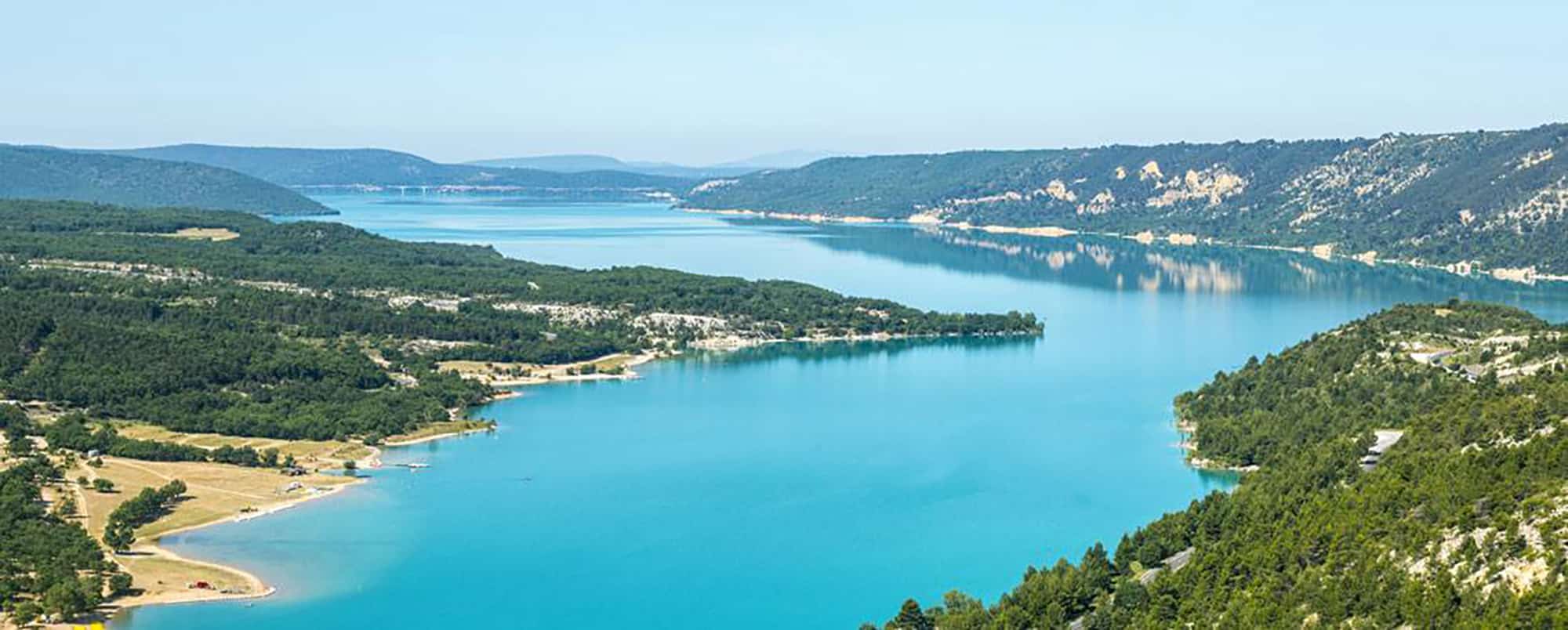 Lac de Sainte-Croix près du Camping