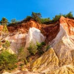 Les falaises d'ocre du Luberon