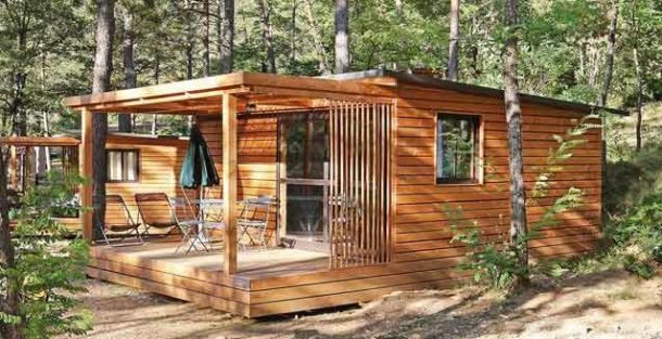 mobil home camping la pinede