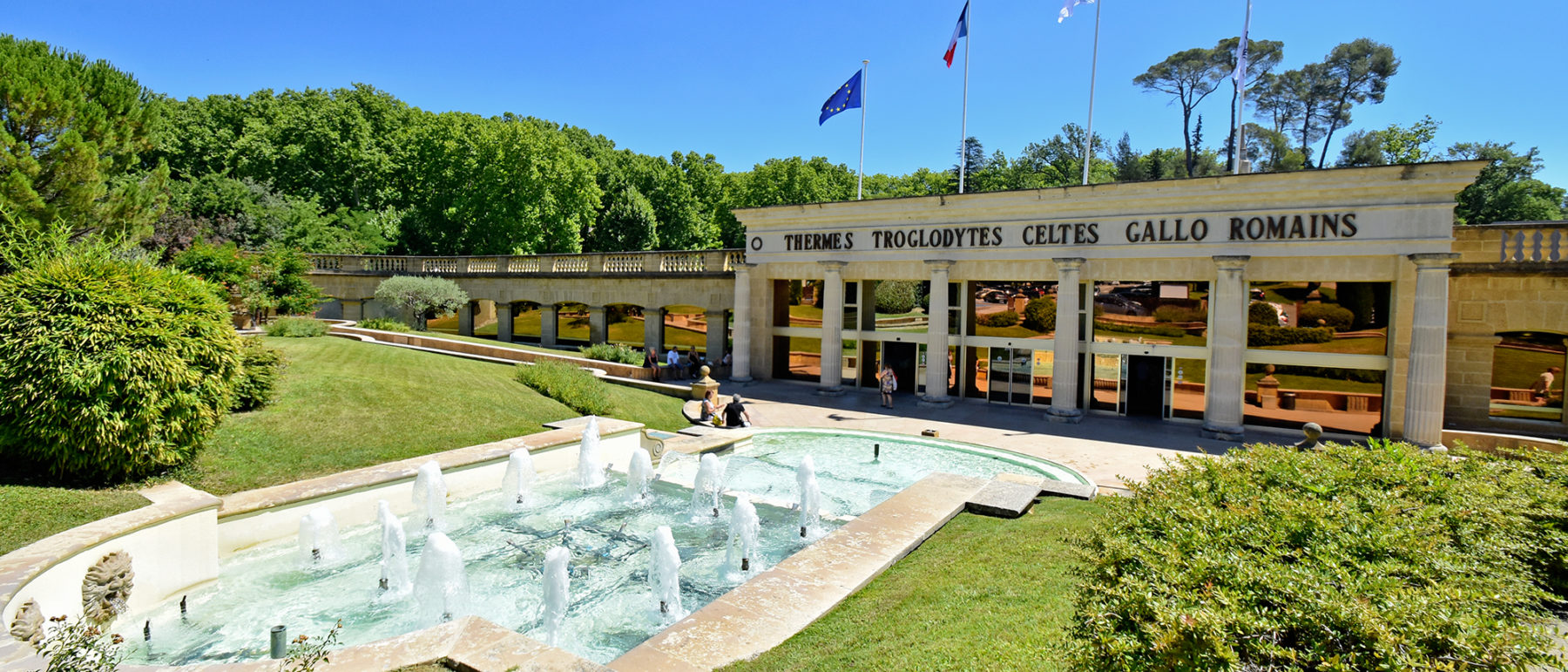 Camping proche de la cité thermale de Gréoux-les-Bains