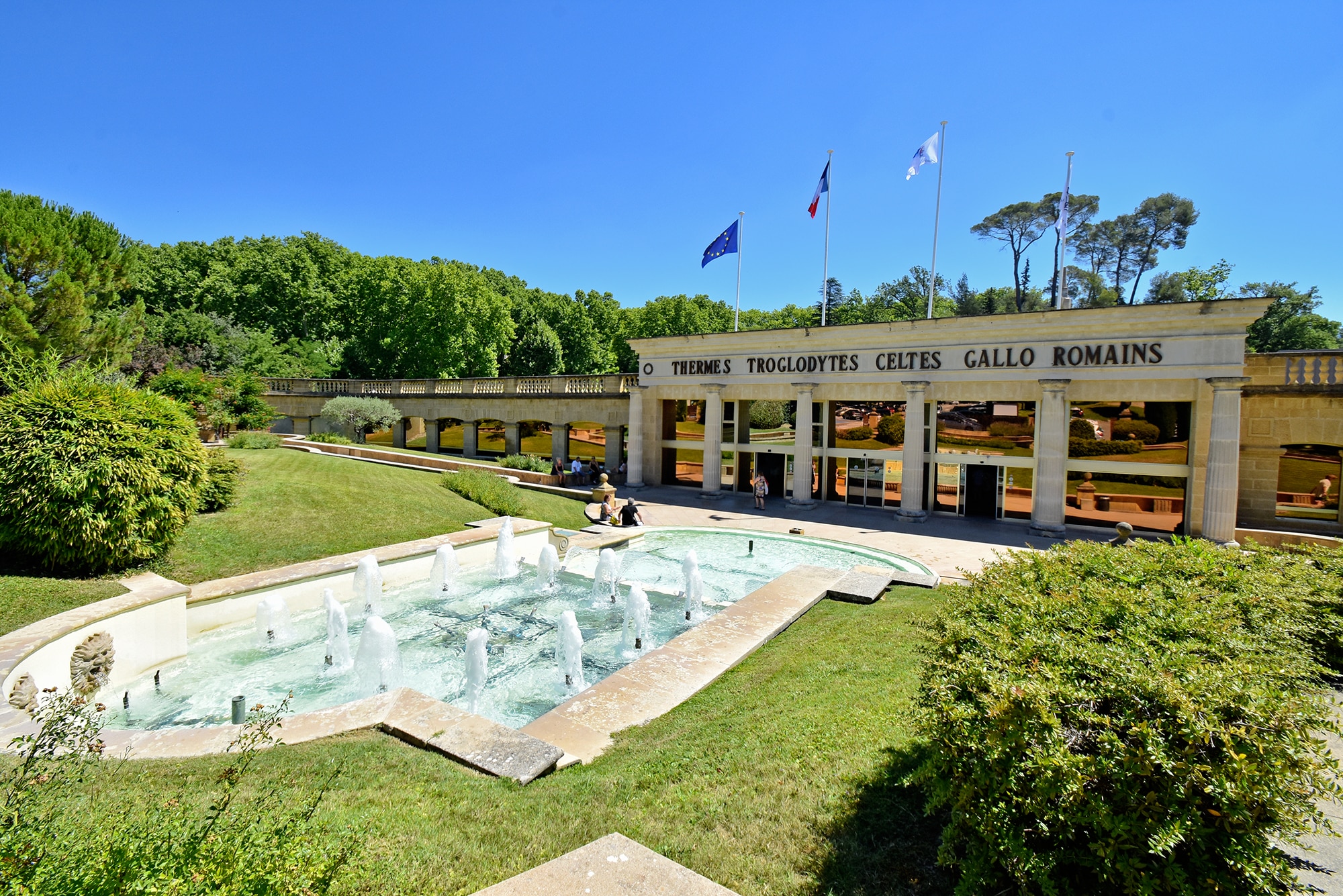 Camping proche de la cité thermale de Gréoux-les-Bains