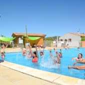 Animations aquatiques dans notre camping familial dans le Verdon