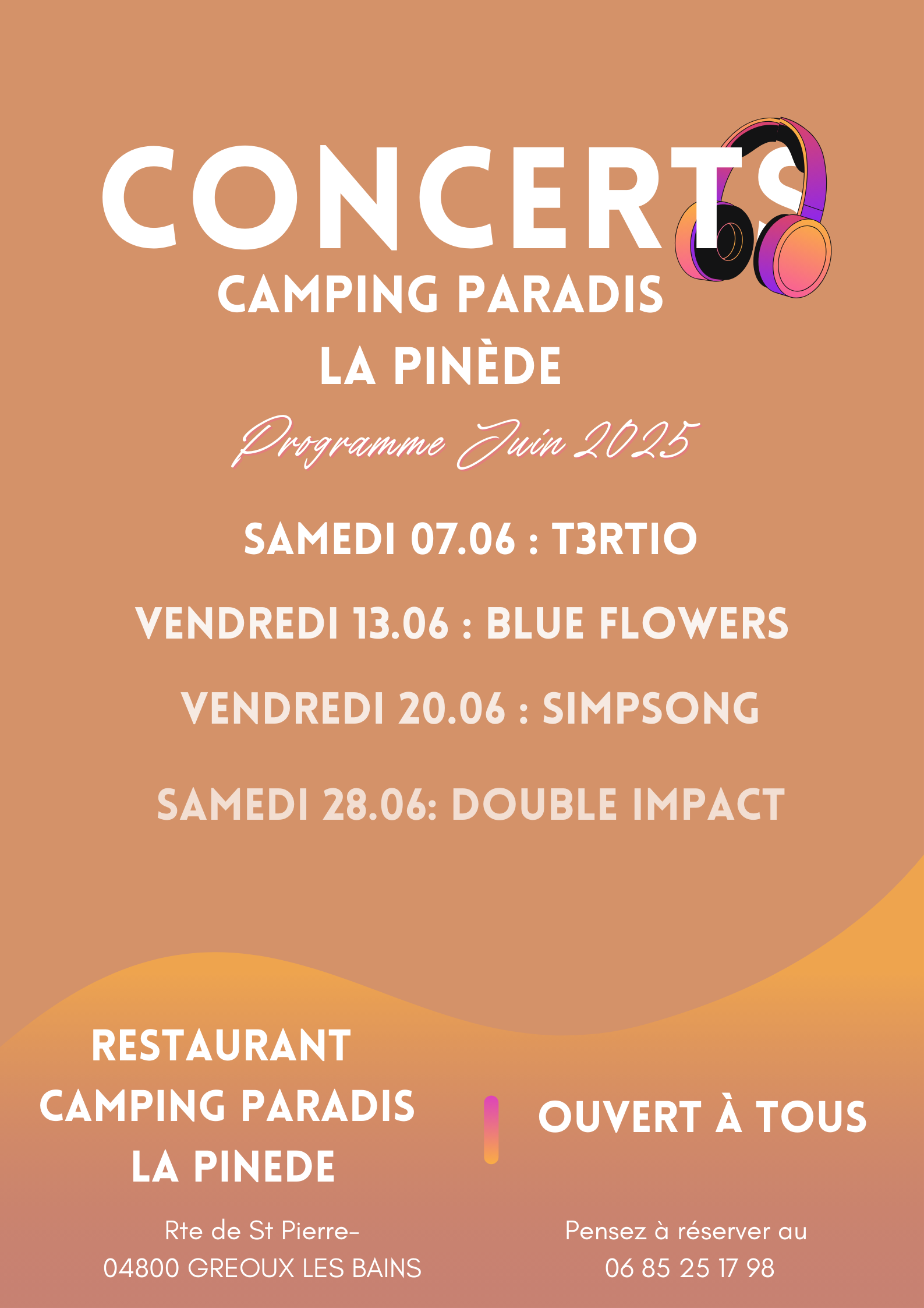 Concerts juin