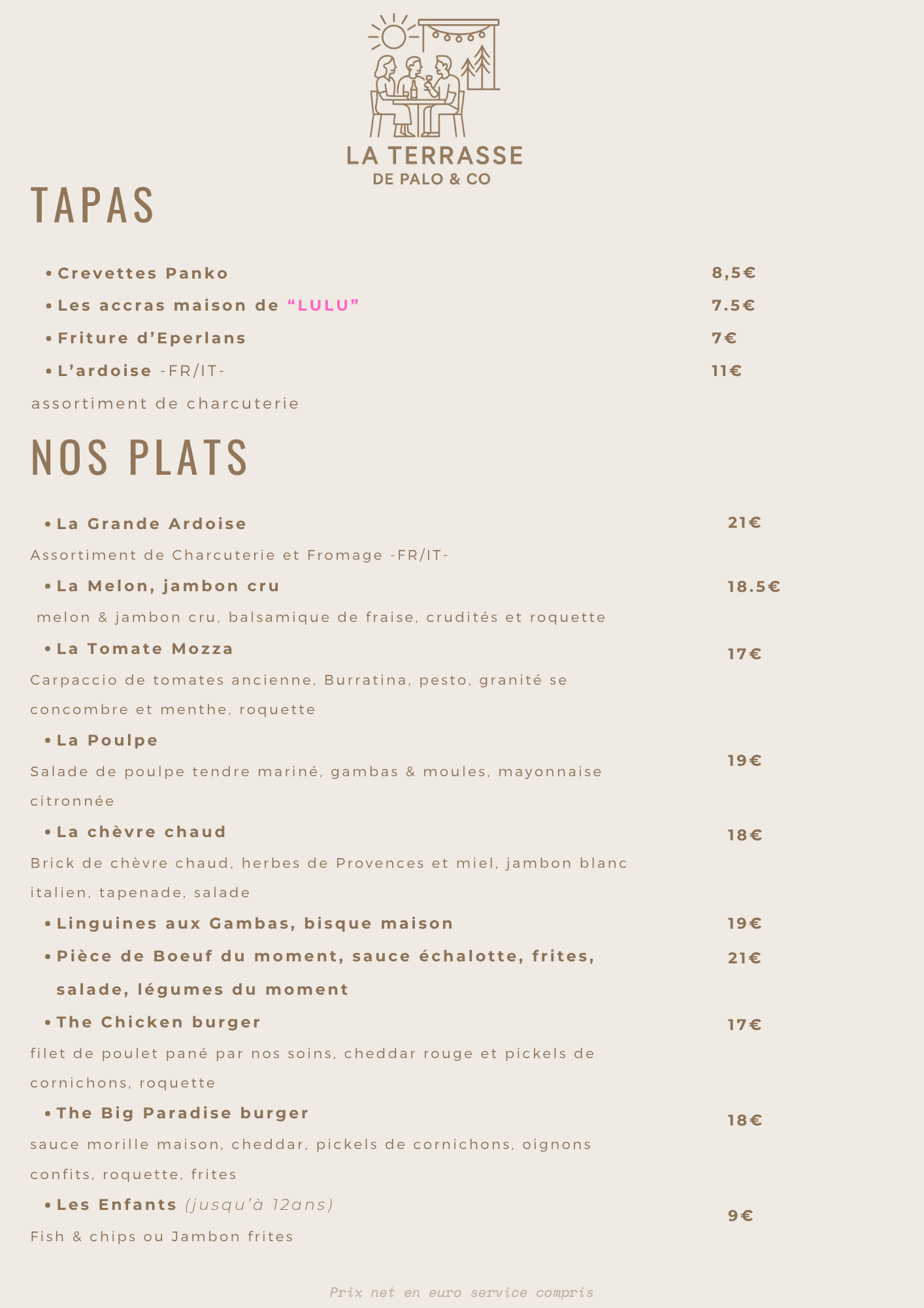 Menu restau 03 07