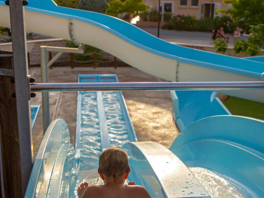 toboggan aquatique