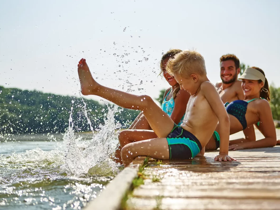 Le Verdon est une destination familiale par excellence avec de nombreux lacs de baignade