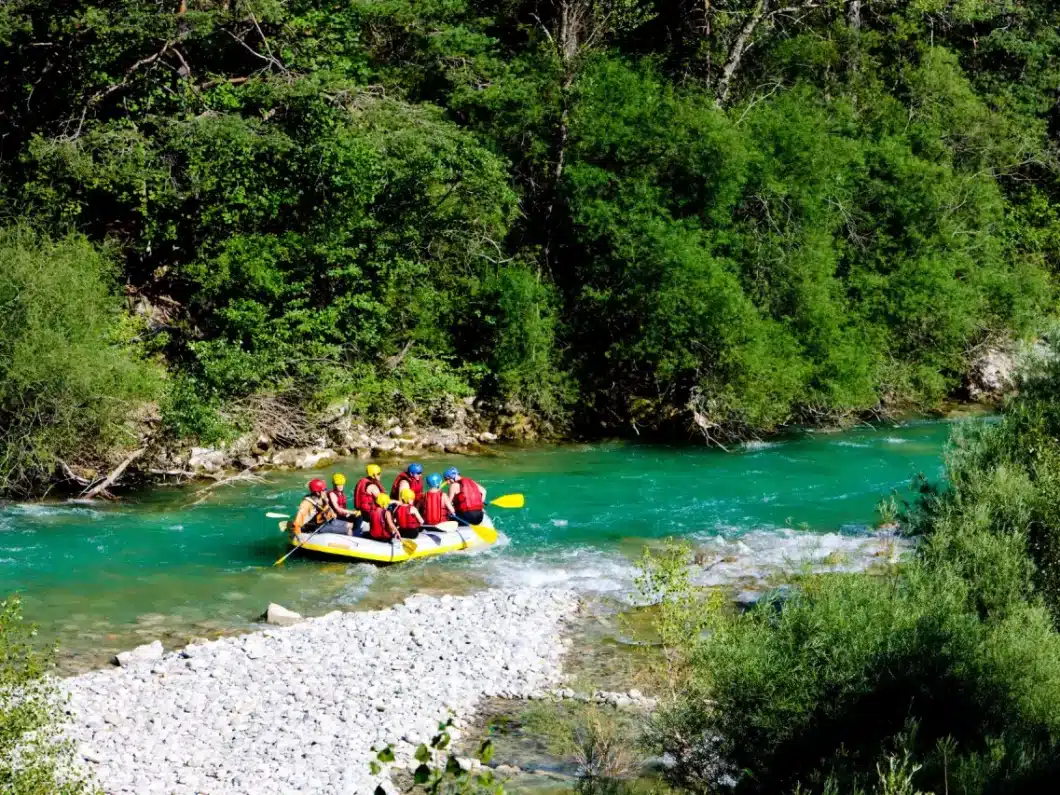 Les gorges du Verdon se prêtent parfaitement au rafting