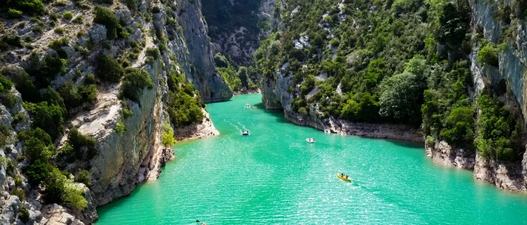 Descente en canoë ou en kayak le Verdon